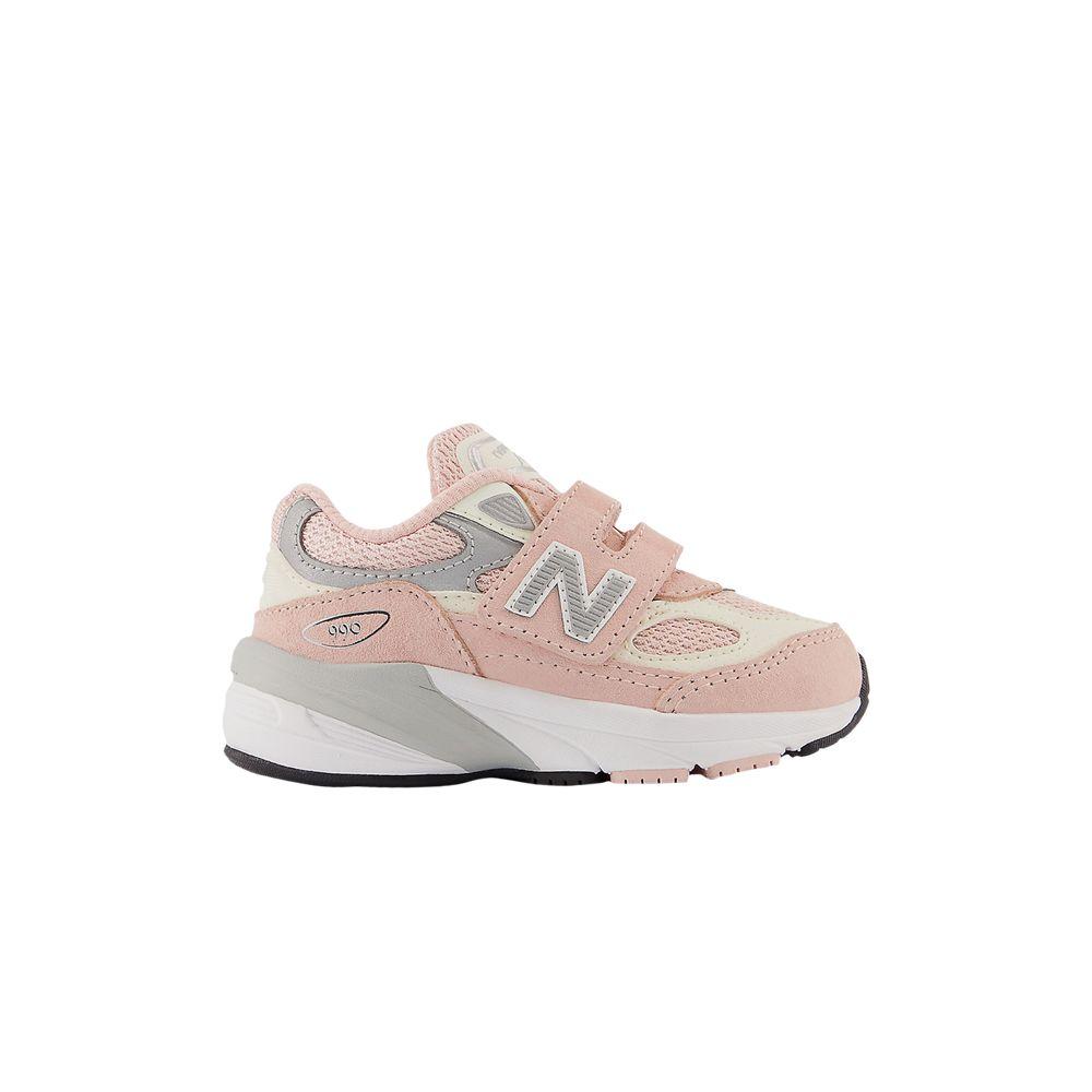 New Balance 990v6 Hook and Loop Pink Haze White