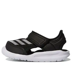 adidas Fortaswim Black Sandals