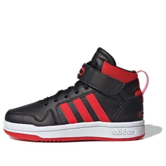 adidas Postmove Mid J 'Black Vivid Red'
