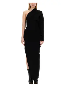 Rick Owens Women's One-Shoulder Dress in Black