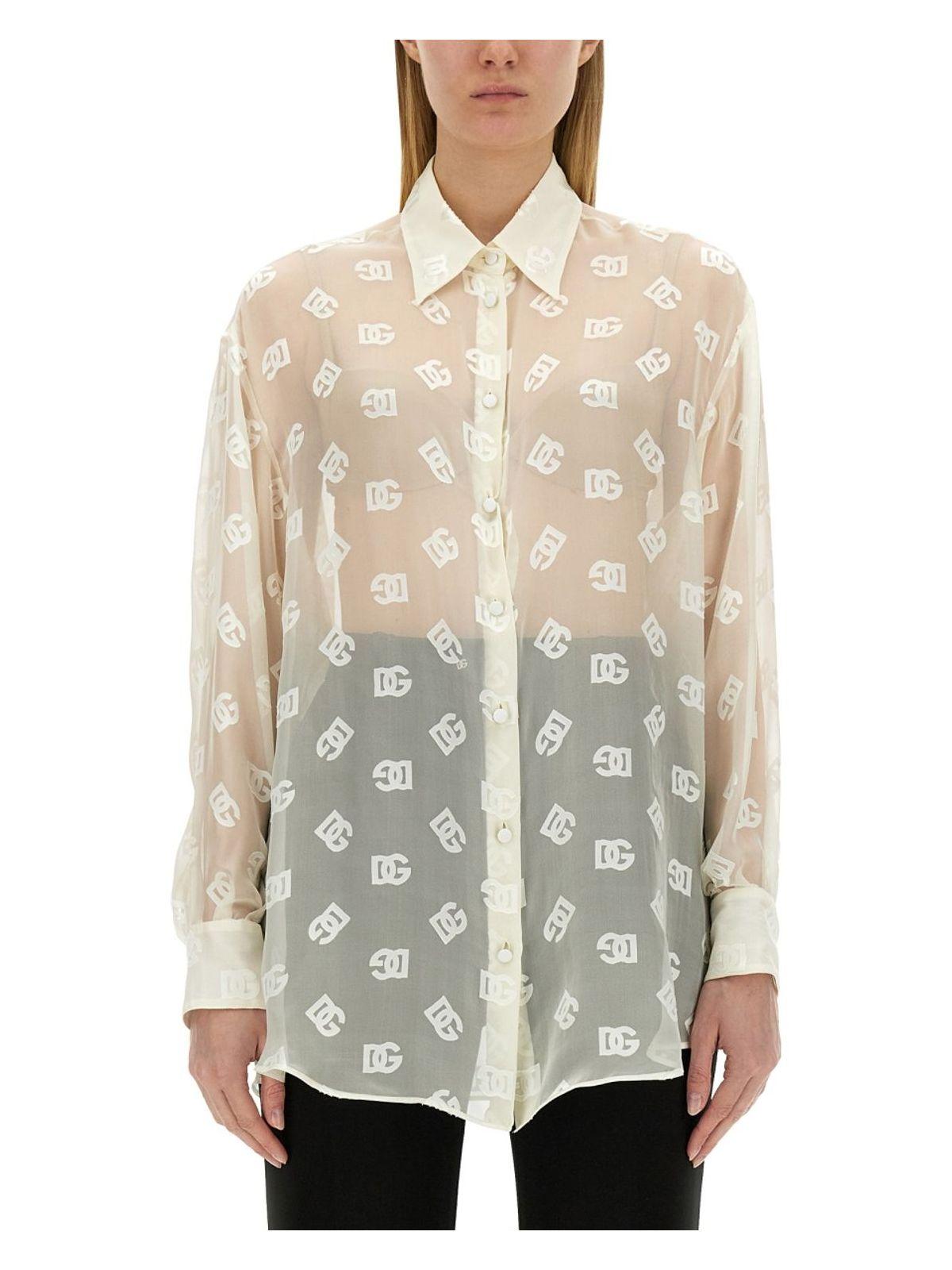 Dolce & Gabbana Women's Dg Shirt All Over in White
