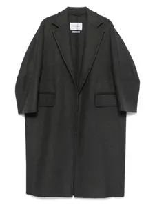 Max Mara Women's Wool Long Coat in Grey