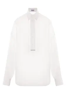 Brunello Cucinelli Women's Cotton Shirt in White