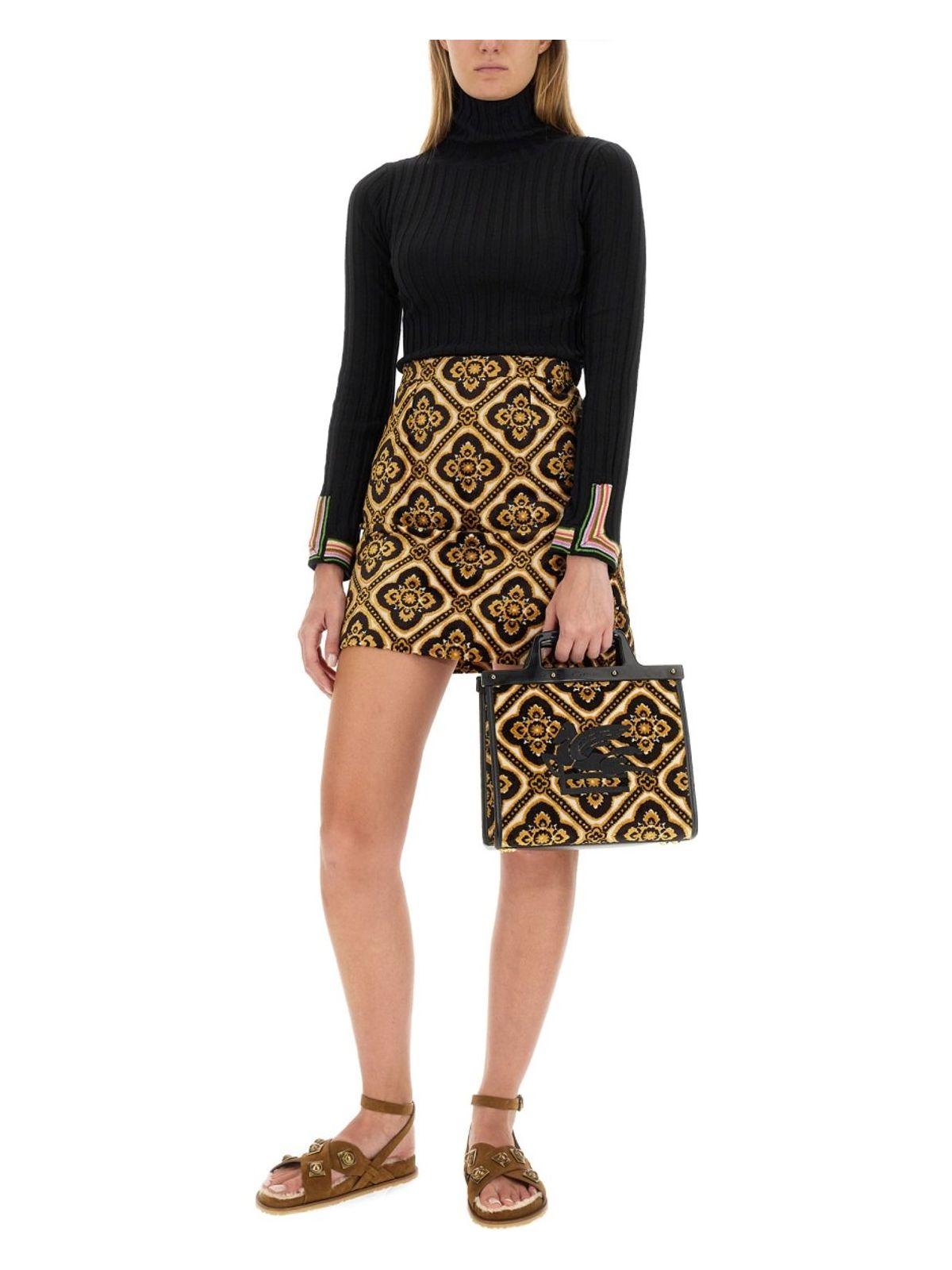 Etro Women's Turtleneck Shirt in Black