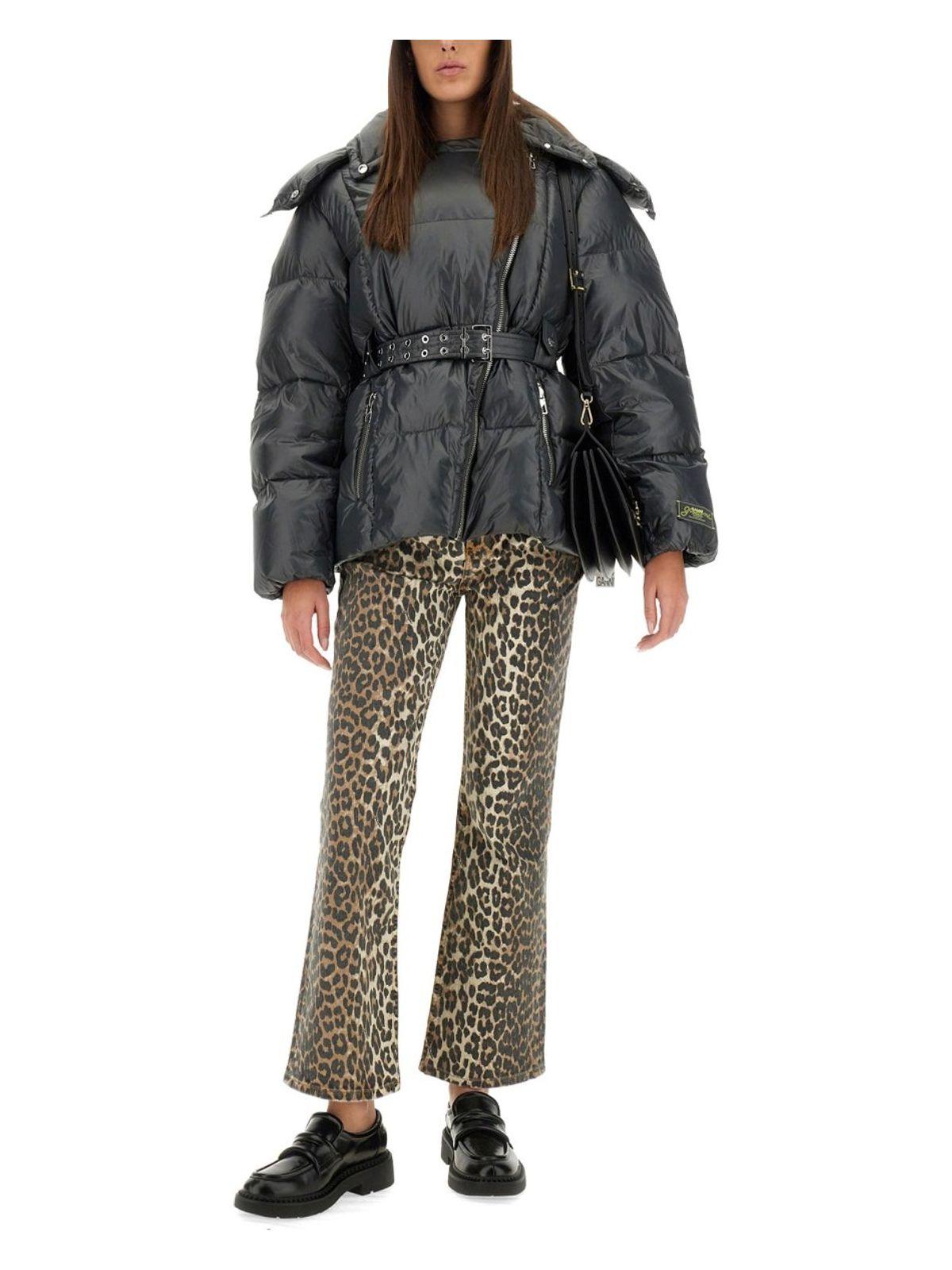 Ganni Women's Nylon Jacket in Black