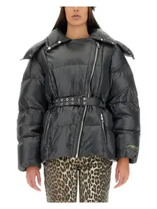 Ganni Women's Nylon Jacket in Black