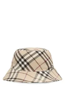 Burberry Men's Bucket Hat in Beige