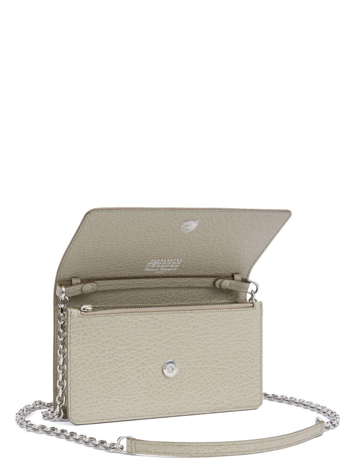 Maison Margiela Wallet On Chain Medium in Grey