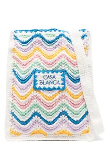 Casablanca Mini Gradient Wave Crochet Crossbody Bag