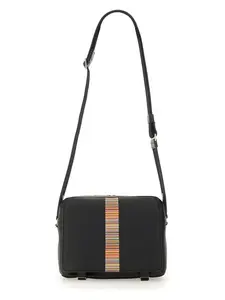 Paul Smith Men's Signature Stripe Bag in Black