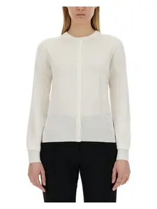 Dolce & Gabbana Women's Cardigan With Lace Inlays in White