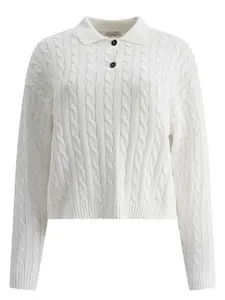 Brunello Cucinelli Women's Dazzling Sweater in White