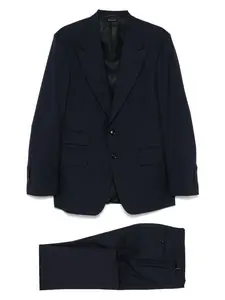 Tom Ford Men's Shelton Single-Breasted Wool Suit in Blue