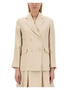 S Max Mara Women's Laura Jacket in Beige