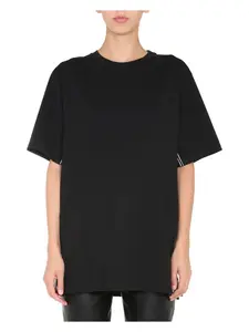 Stella McCartney Round Neck T-Shirt in Black