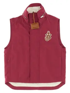 Moncler Genius Tryfan Padded Vest by JW Anderson in Fuchsia