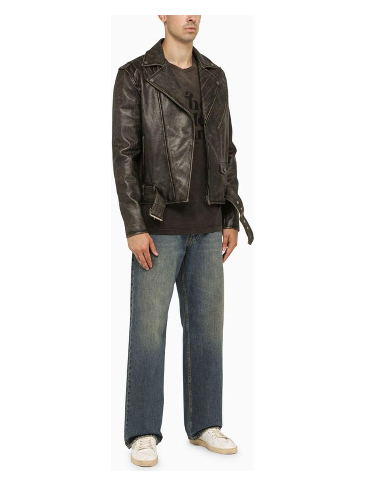 Golden Goose Biker Leather Jacket
