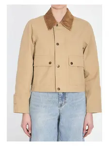 Burberry Women's Cropped Jacket in Beige
