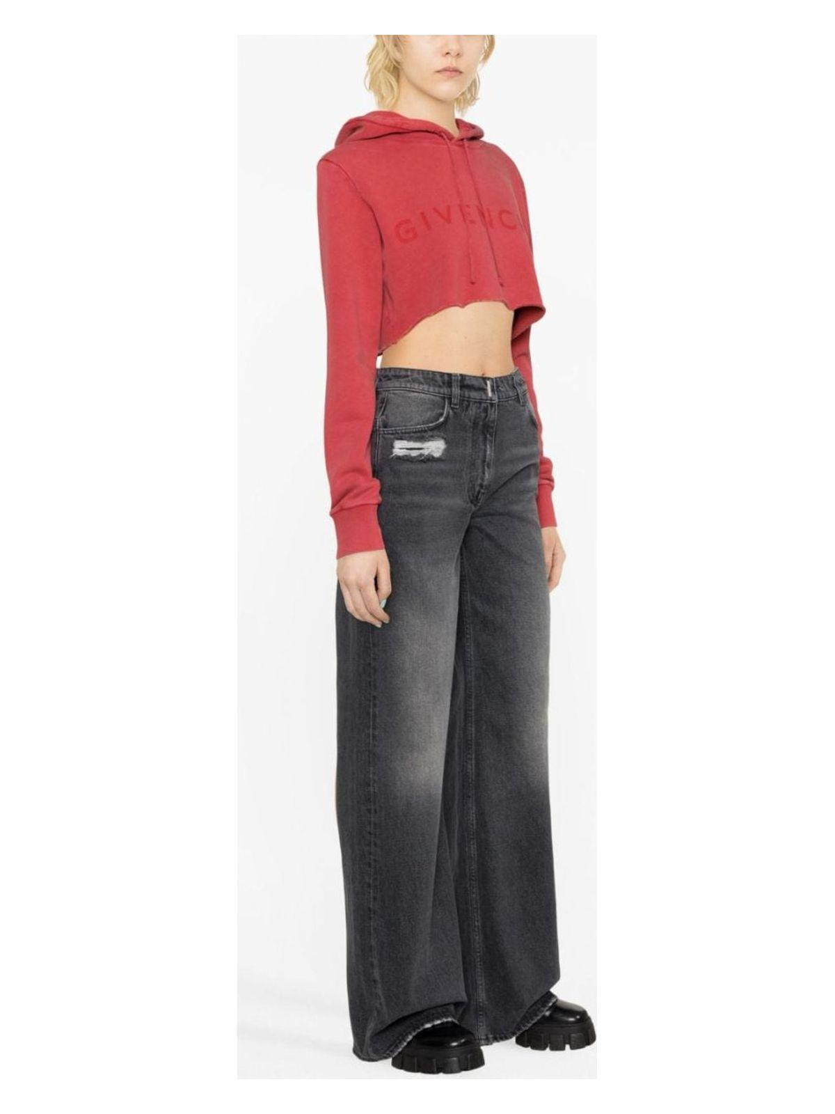 Givenchy Women's Oversize Jeans in Black