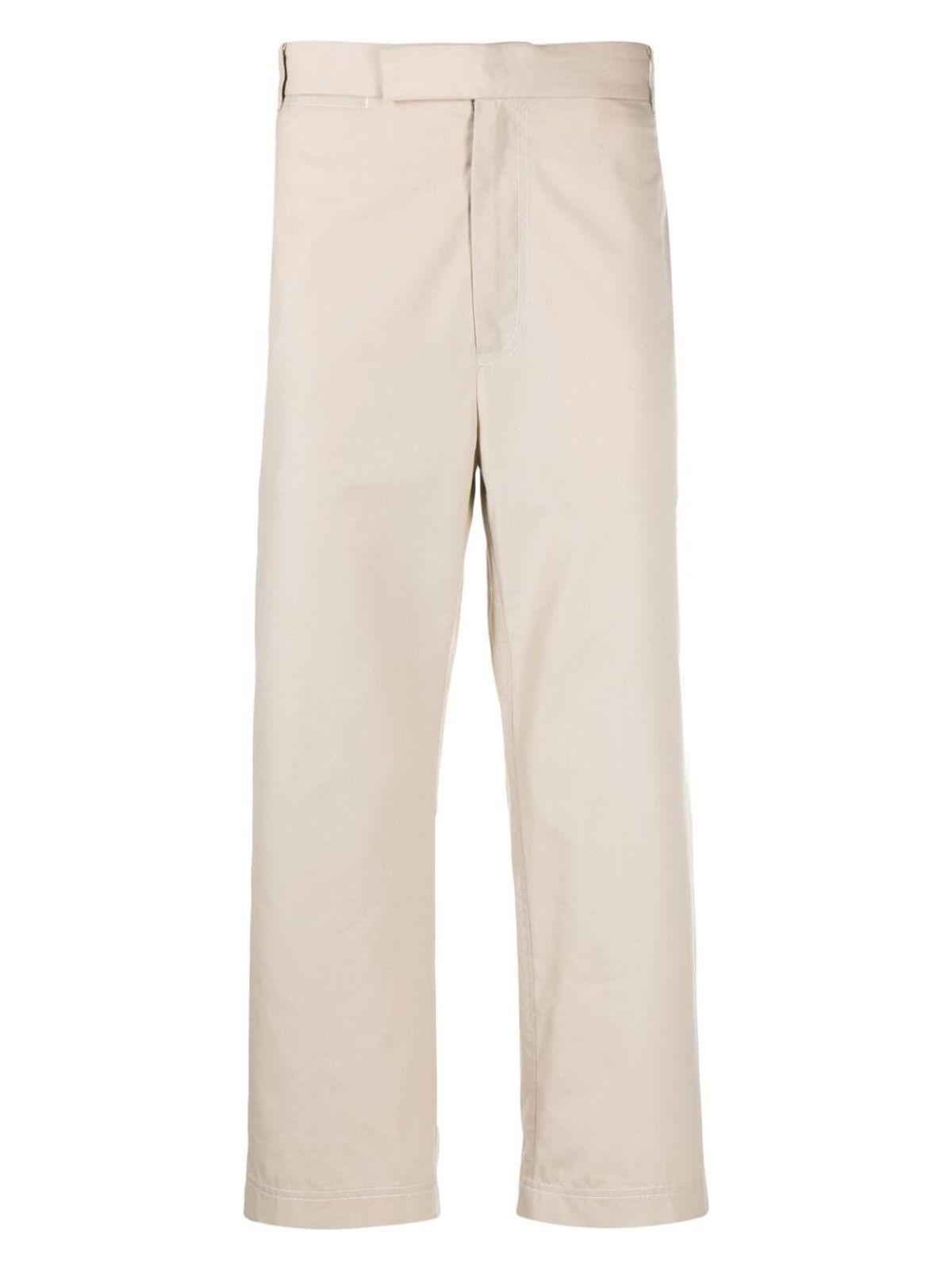 Thom Browne Tailored Cropped Straight Trousers