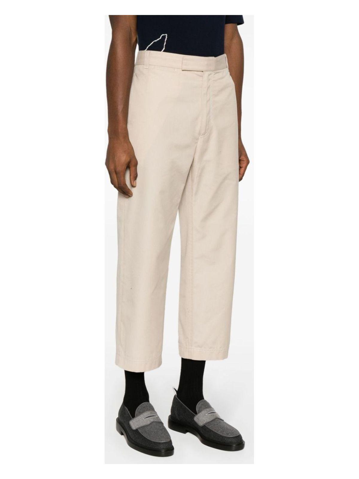 Thom Browne Tailored Cropped Straight Trousers