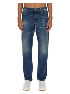 Saint Laurent Men's Straight Leg Jeans