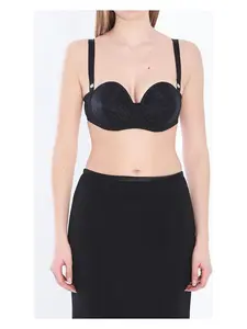 Dolce & Gabbana Women's Balconette Bra Top in Black