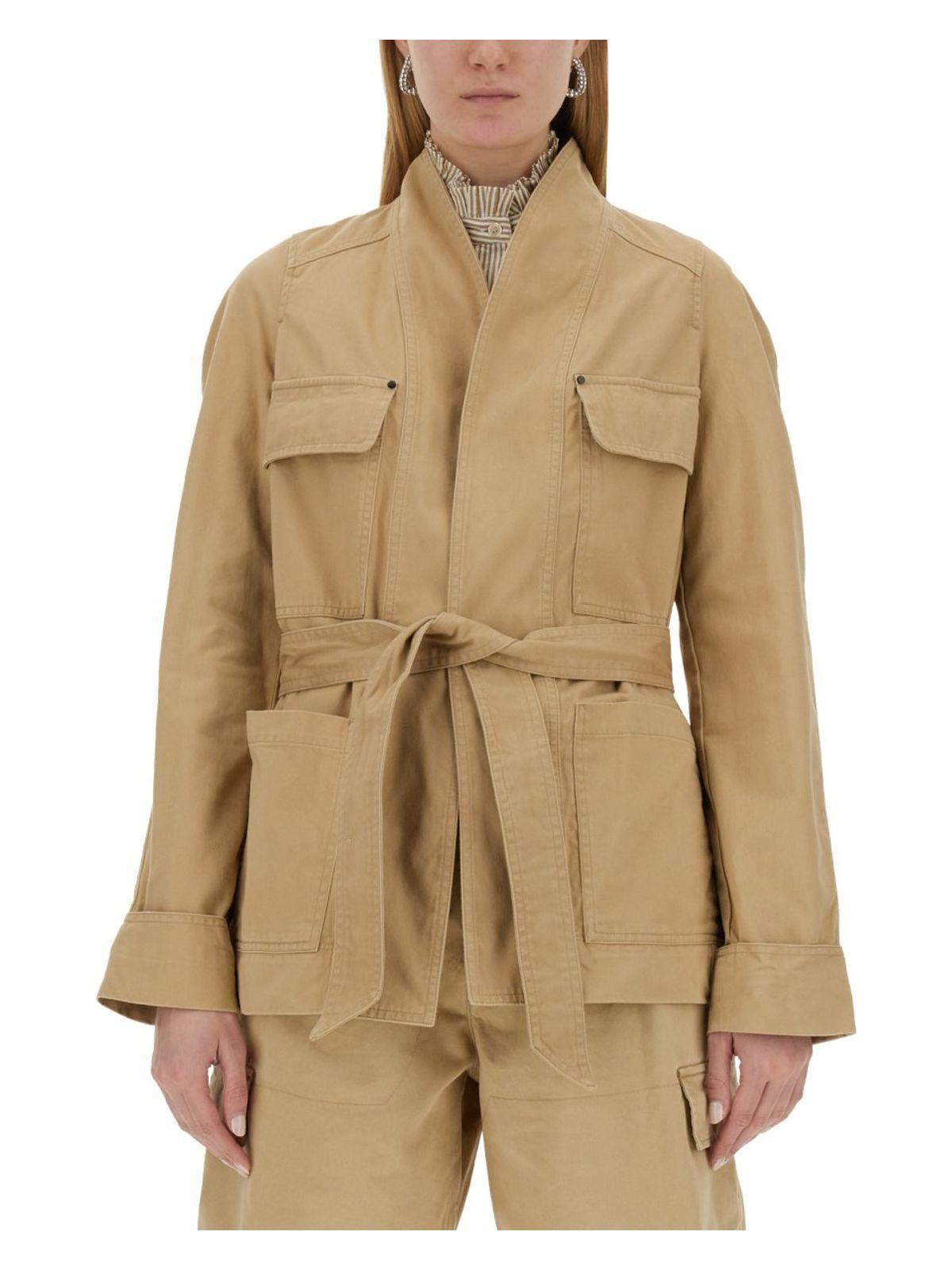 Isabel Marant Women's Jacket Loetiza in Beige