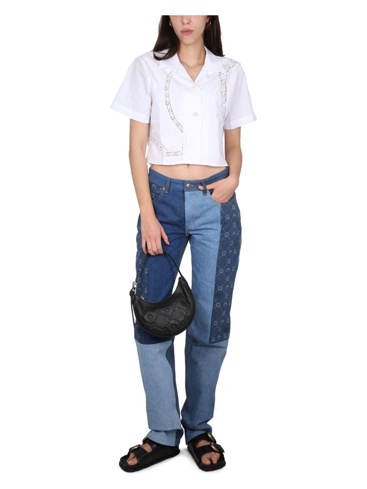 Marine Serre Women's Jeans in Denim