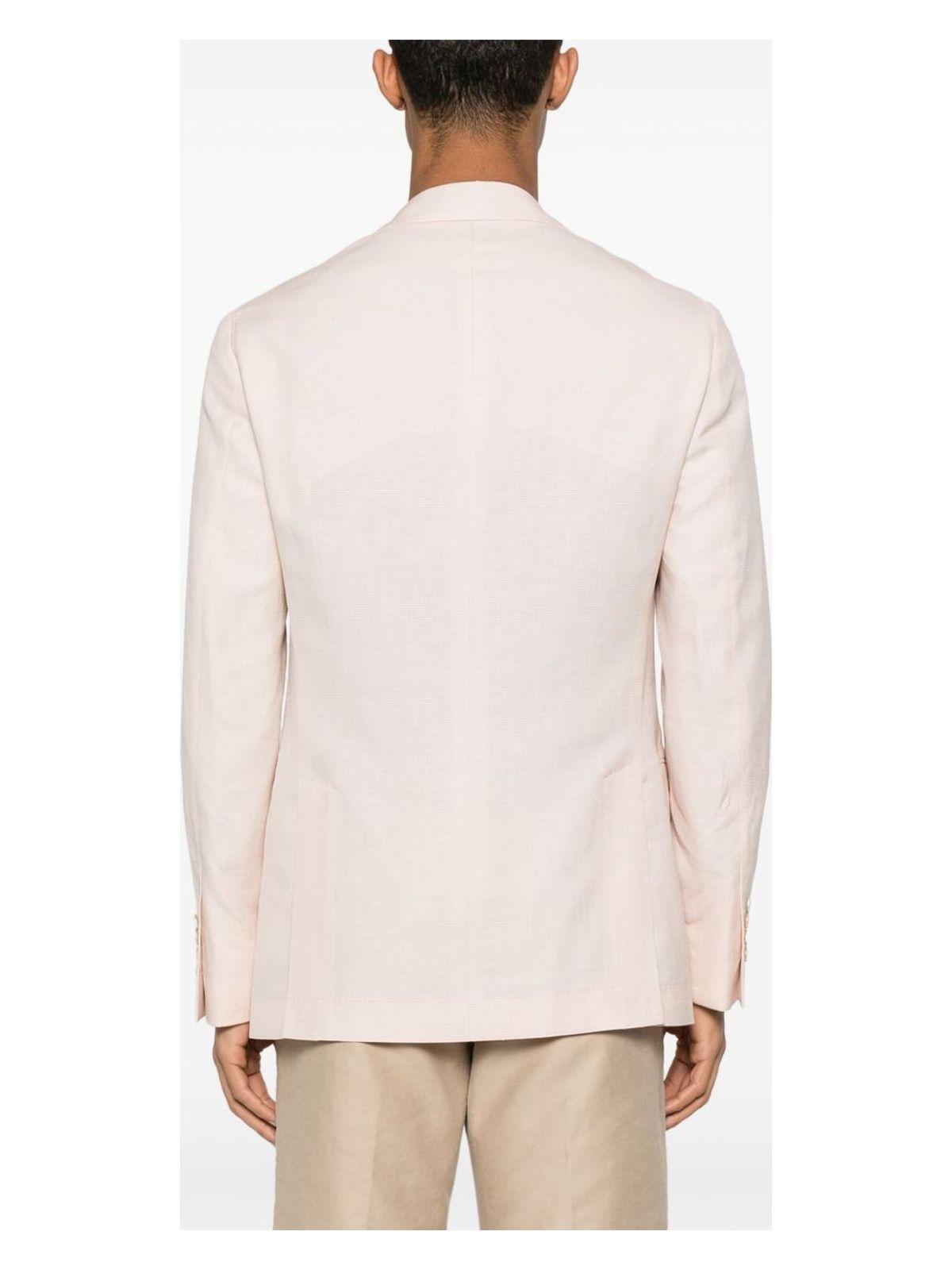 Brunello Cucinelli Men's Wool Blend Single-Breasted Jacket in Pink