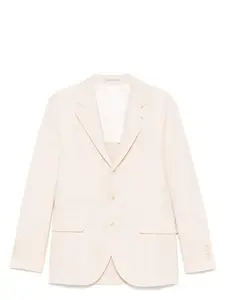 Brunello Cucinelli Men's Wool Blend Single-Breasted Jacket in Pink