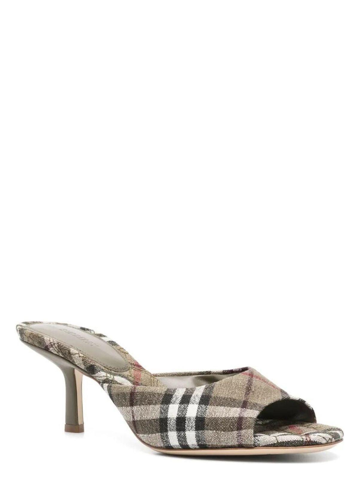 Burberry Women's Mews 65 Mules in Green