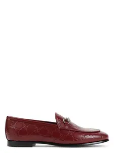 Gucci Jordaan Leather Loafers
