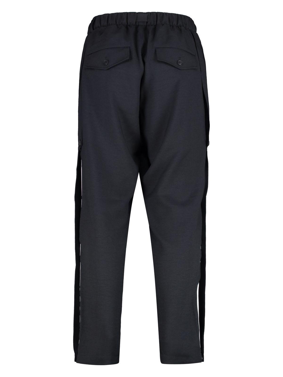 Y-3 Men's Technical Fabric Pants in Black