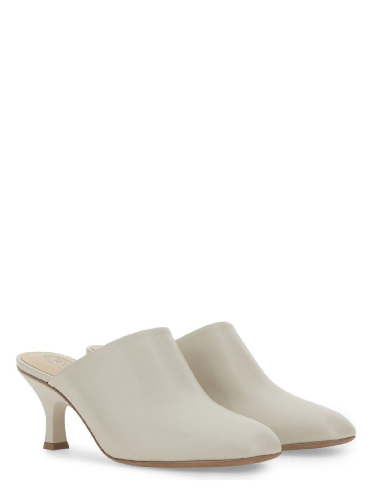 Tod's Women's Leather Sandal in White