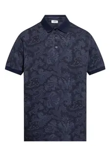 Etro Men's Paisley-Print Polo Shirt