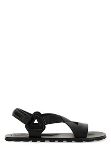 Jil Sander Men's Low Sandal in Black