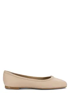 Chloé Chloé Women's Marcie Leather Ballerina in Beige
