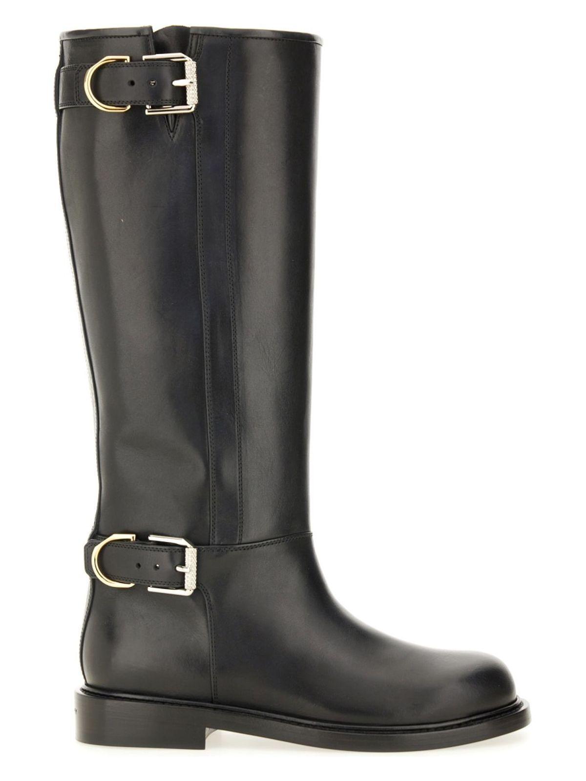 Givenchy Women's Flat Boot Voyou in Black