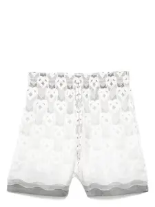 Casablanca Men's Drawstring Shorts in Grey