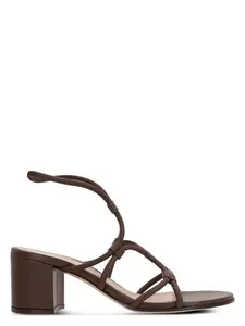 Gianvito Rossi Women's Multi Way Strap Heeled Sandals in Brown