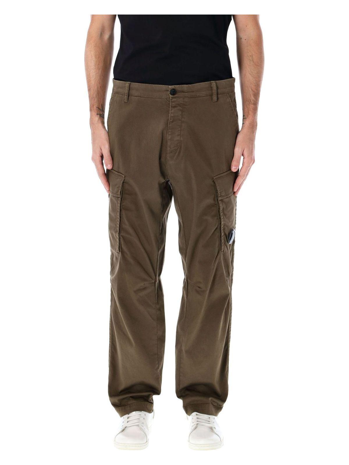 C.P. Company Stretch Sateen Loose Cargo Pants