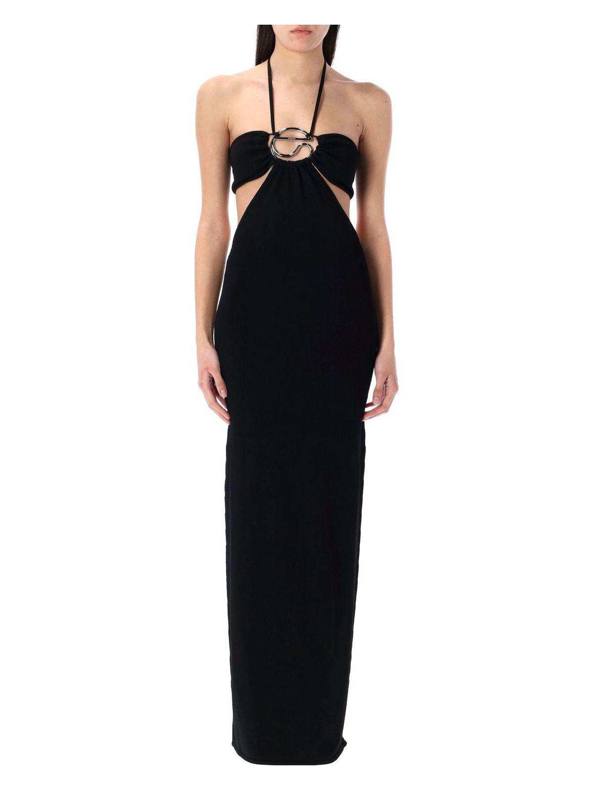 Coperni Knitted Halter Long Dress