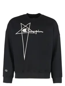 Rick Owens X Champion - Cotton Crew-neck Sweatshirt