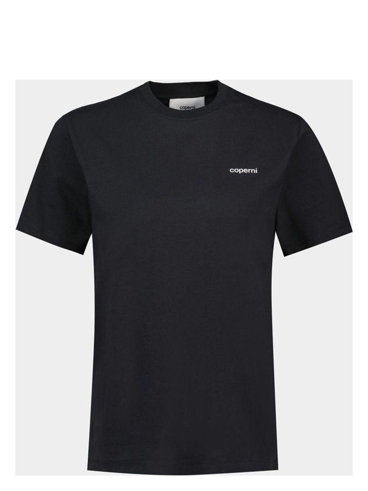 Coperni Logo Boxy T Top in Black