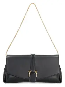 Ferragamo Women's Leather Crossbody Bag in Black