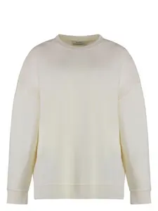 Max Mara Women's Elvira Wool And Cashmere Sweater in White