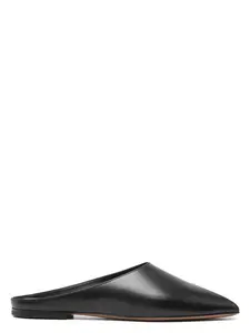 Alaïa Alaïa Women's Flat Mules In Leather in Black