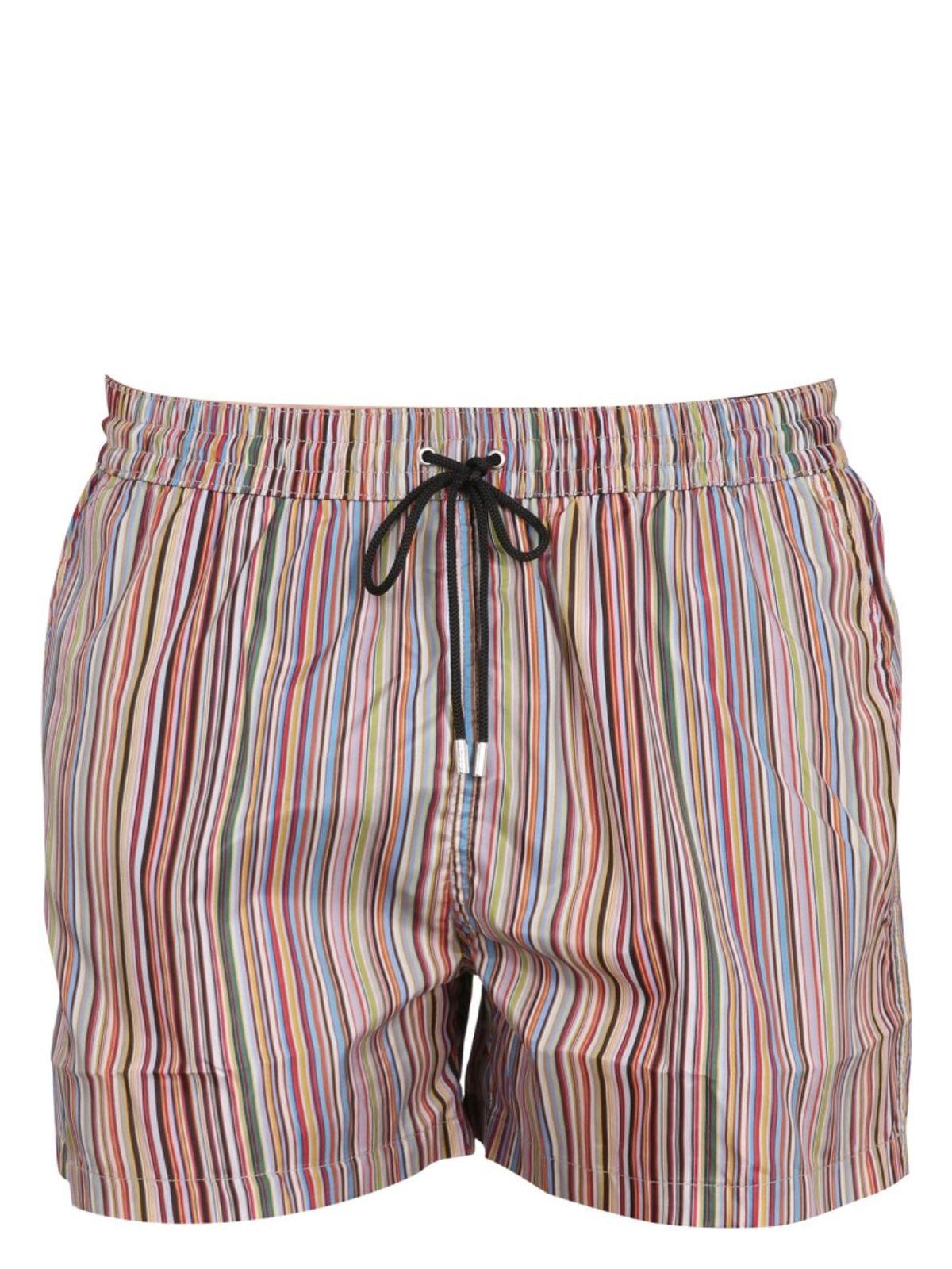 Paul Smith Men's Swimming Suit and Signature Stripe Swim Shorts