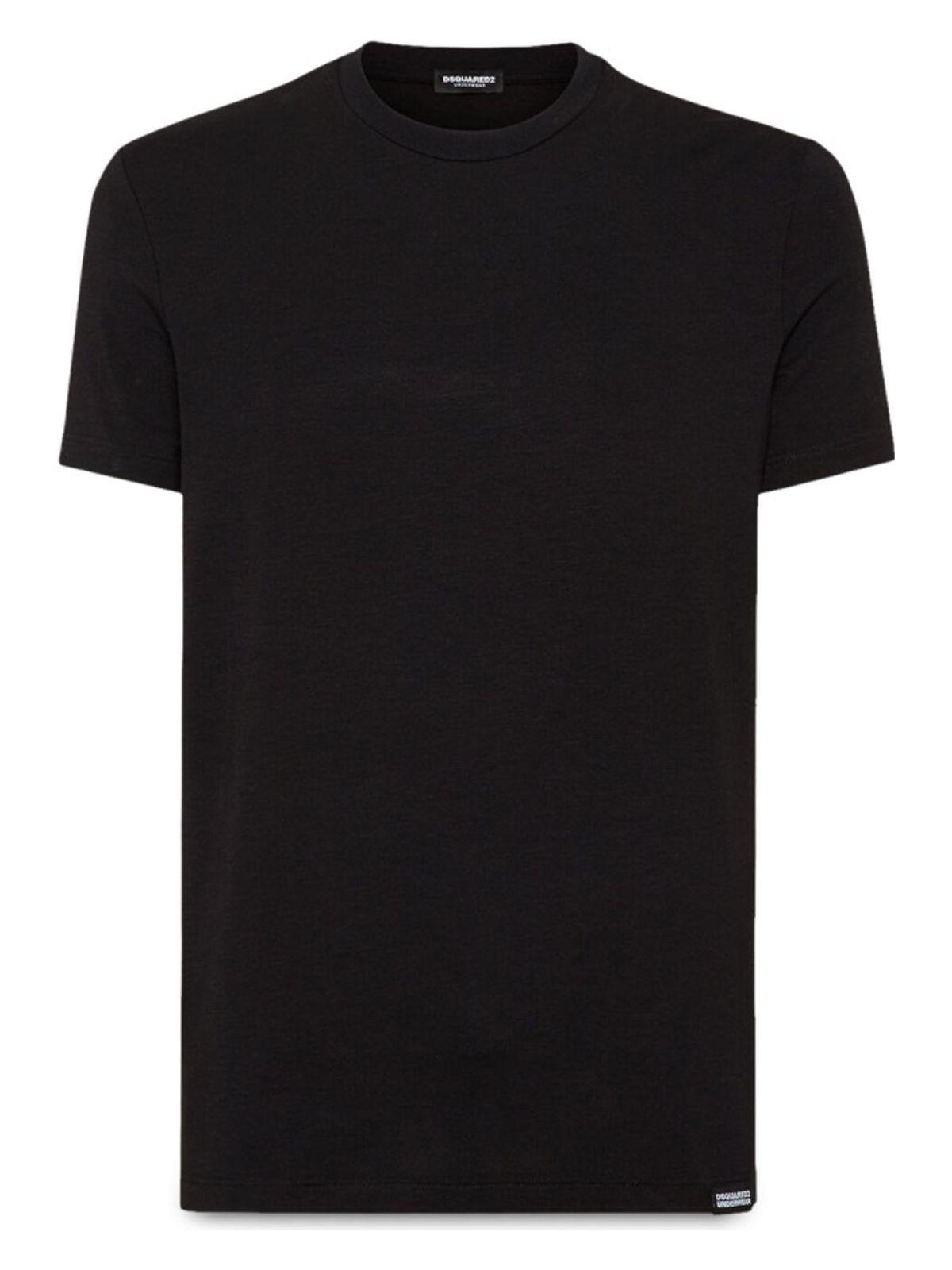Dsquared2 Men's Cotton T-Shirt in Black